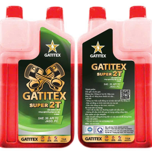 DẦU ĐỘNG CƠ GATITEX SUPER 2T